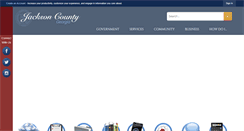 Desktop Screenshot of jacksoncountygov.com